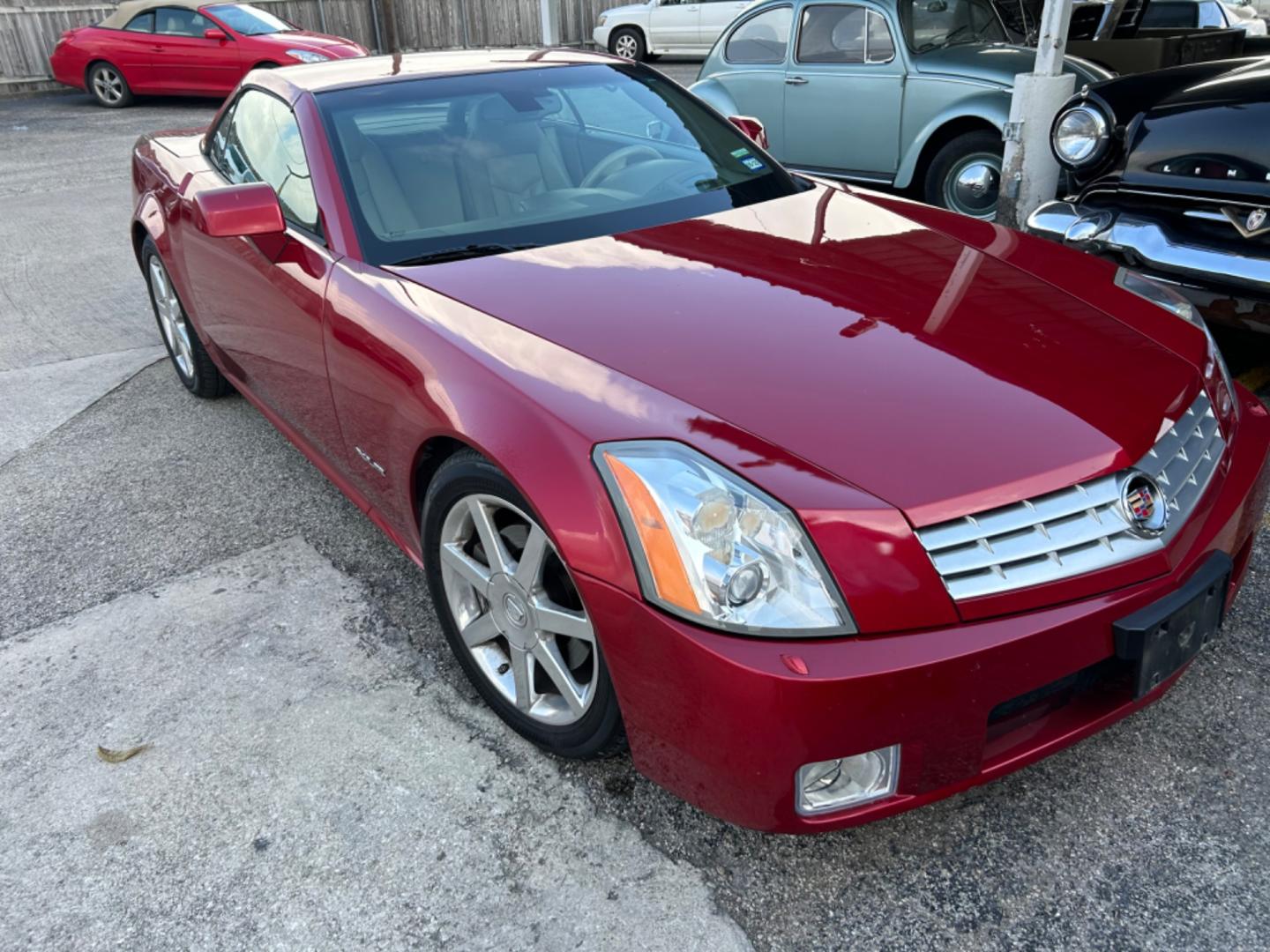 2005 Red Cadillac XLR Convertible (1G6YV34A355) with an 4.6L V8 DOHC 24V engine, 5-Speed Automatic Overdrive transmission, located at 1687 Business 35 S, New Braunfels, TX, 78130, (830) 625-7159, 29.655487, -98.051491 - Photo#5